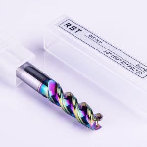 RST™ 10 mm 3 élű keményfém alumínium maró - DLC bevonat